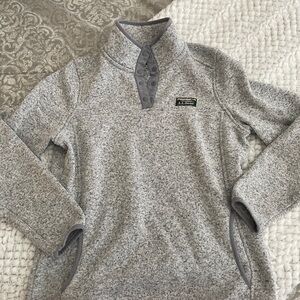 L.L. Bean Women’s Heathered Gray Pullover/Sweater